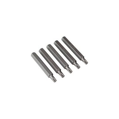 TX40L5 Sealey Star Bits T40 Long 5 Pack