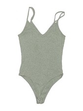 Ambiance Women Gray Bodysuit L