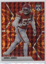 2020 Panini Mosaic Reactive Orange Prizm ( Pictured) Chris Jones Frank Clark 2k3