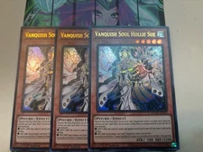 Yugioh 3x Vanquish Soul Hollie Sue DUAD-EN022 Ultra Rare 1st Edition Near Mint