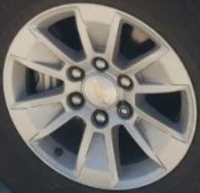 2024 Silverado 1500 Oe Wheel 17x8 Opt Q5u Chevrolet