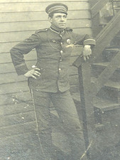 Policeman Photo Very Old 1900-1920