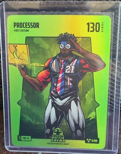 Bo Jackson Battle Arena - Processor GBF-43 - Green Glow Joel Embid