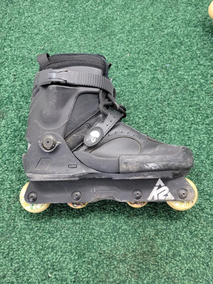 K2 Fatty Pro Aggressive Inline Skates Größe US 10 Blackout EUR 43,5 - Bild 2 von 4