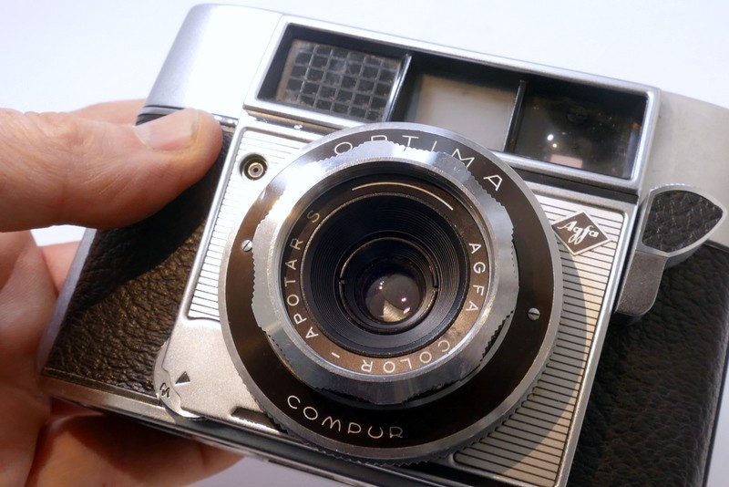 Agfa Optima 35mm Film Camera with Color Apotar S Lens | eBay