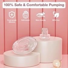 6PCS Breast Pump Replacement Parts Compatible with S9 Pro / S12 Pro / S9 / S1...