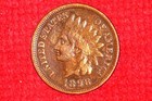 1898, Rare Old Antique, Indian Head Penny, US Collection Coin, (128 Years Old). — photo 3