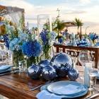 4PCS 7" Disco Balls Decoration with Hanging Ring for DJ Club Wedding Blue — photo 7