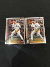 (2) Gage Workman Rookie RC 2025 Topps Chrome Update #USC21 Detroit Tigers