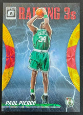 Paul Pierce 2023-24 Panini Donruss 04/99 Yellow Red Choice Raining 3s #16