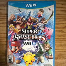 Super Smash Bros Nintendo Wii U 2014 Complete CIB Great Condition