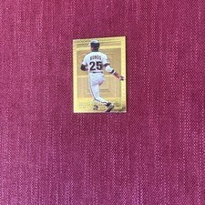 Barry Bonds 1995 Topps Embossed Golden Idols #70     SF Giants