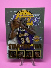 1996-97 NBA Hoops Starting Five Los Angeles Lakers #13