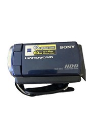 Sony Handycam DCR-SR47 60GB Compact Digital Camcorder blue lw/Accessories