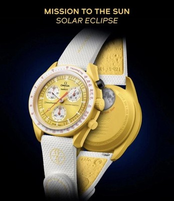 Omega x Swatch Moonswatch MISSION TO THE SUN SOLAR ECLIPSE - Gr. XL - SSX01J100