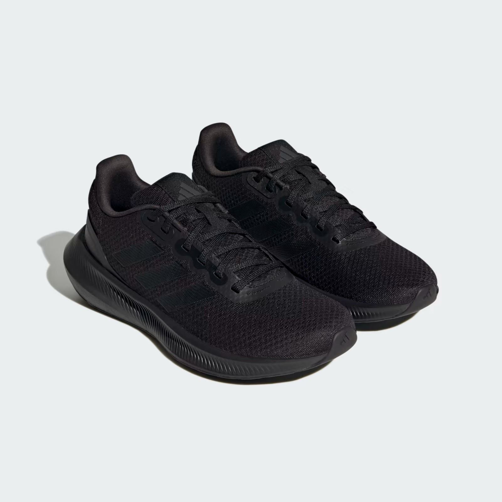 adidas Runfalcon 3.0 Running Shoes Size 8.5 Black RRP £55 Brand New HP755 image 4