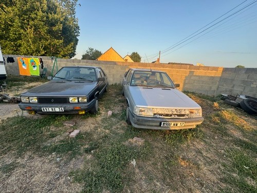 un lot de 2 renault 11 une 1.2L brodway la marron et une automatique la grise