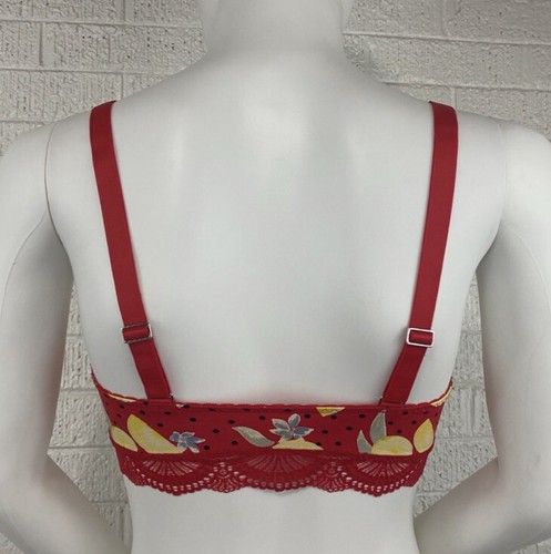Bralette limón estampado cereza Free People para mujer pequeña - Imagen 6 de 6