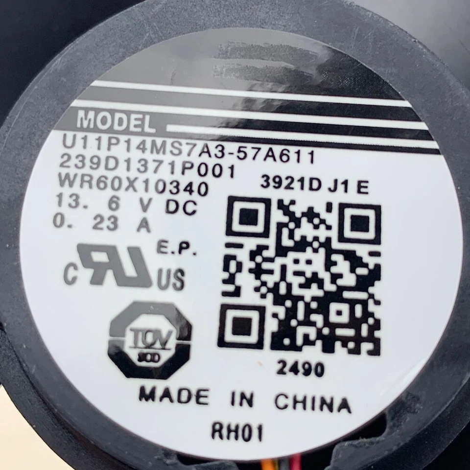 For Nidec U11P14MS7A3-57A611 13.6V 239D1371P001 Refrigerator cooling fan - Image 3 of 3