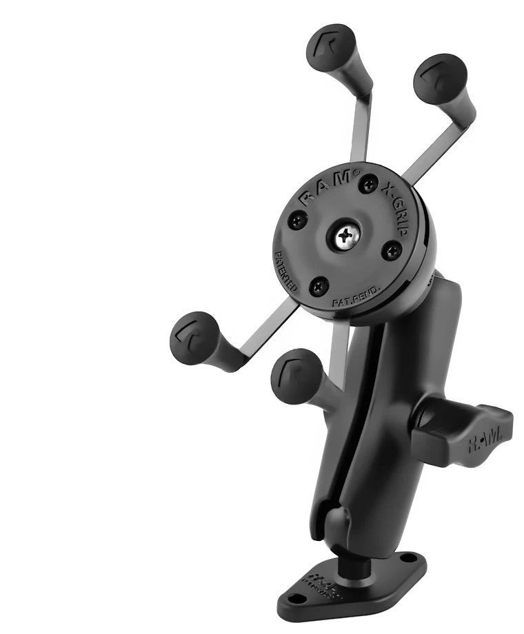 RAM-B-102-UN7U RAM Flat Surface Drill Down Mount w/ X-Grip Cradle for Smartphone - Image 2 of 2