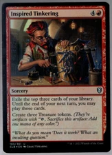 Inspired Tinkering 183/361 Uncommon Foil Baldur's Gate Magic Near Mint