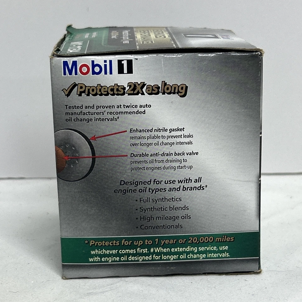 For Ram 1500 2013-2019 Mobil 1 M1-113A Extended Performance Oil Filter - Image 4 of 4