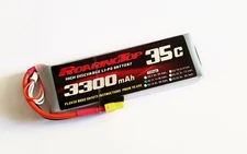 RoaringTop LiPo Battery Pack 35C 3300mAh 3S 11.1V with XT60 Plug