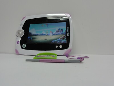 LeapPad1 Explorer Learning Tablet Model #32400 by Leap Frog with 2