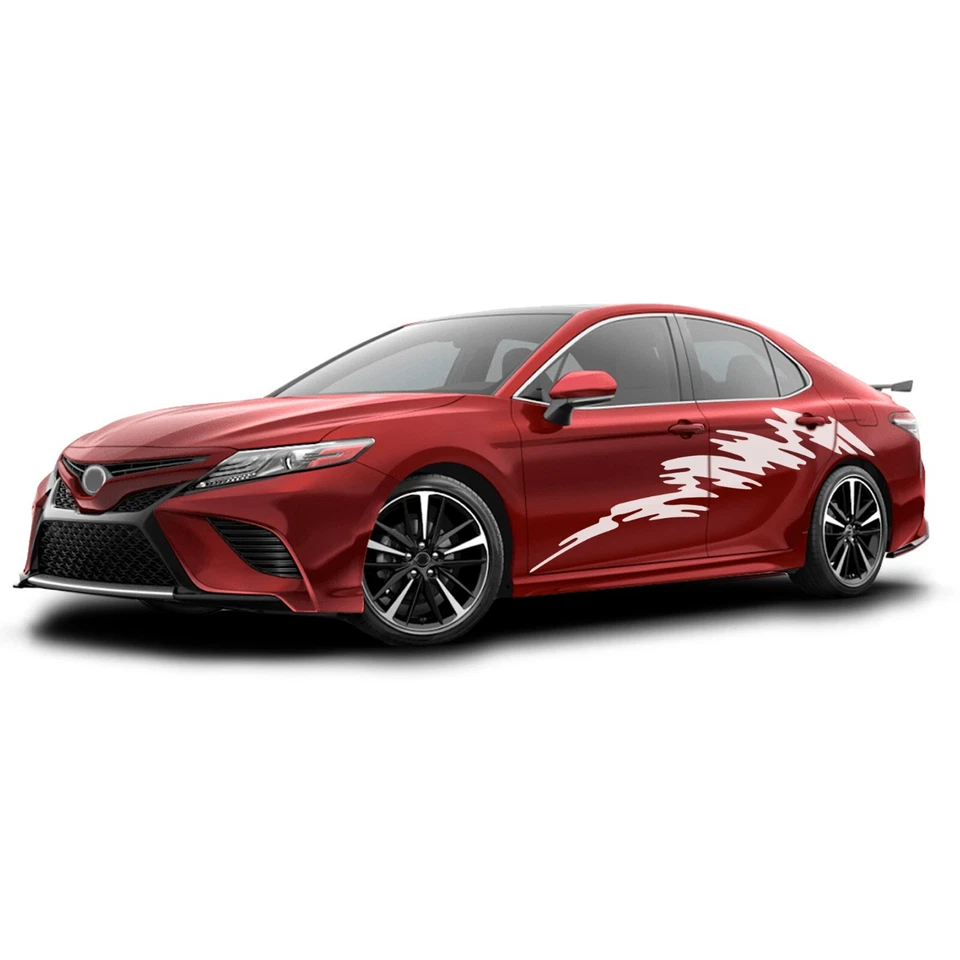 Calcomanía adhesiva gráfica manchada compatible con Toyota Camry Foto 3 de 3