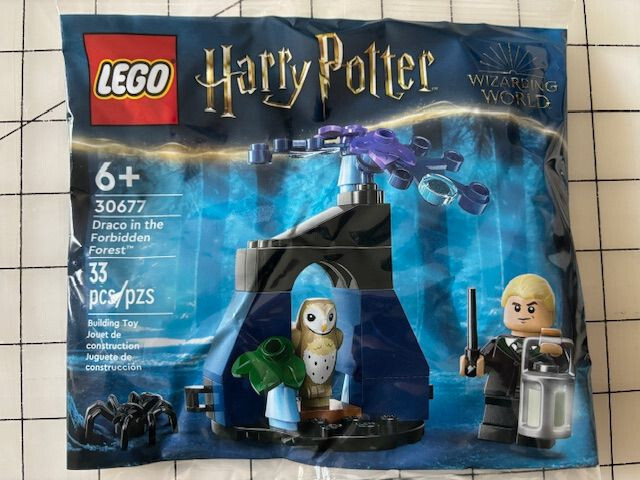 【eight】Draco お香3パックセット(未使用) Lego Harry Potter 30677 - Draco In The Forbidden Forest - Polybag