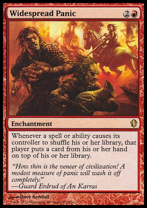 Magic the Gathering MTG Widespread Panic (131) Commander 2013   LP