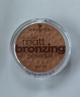 essence Sun Club Matt Bronzing Powder Darker Skin 02 sunny , Sternchen