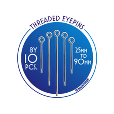 New Eyepin - Silver Plated - DIY Jewellery