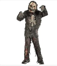 Spooktacular Creations Kids LRG Scary Zombie Costume Mask, Gloves, Pants, Shirt