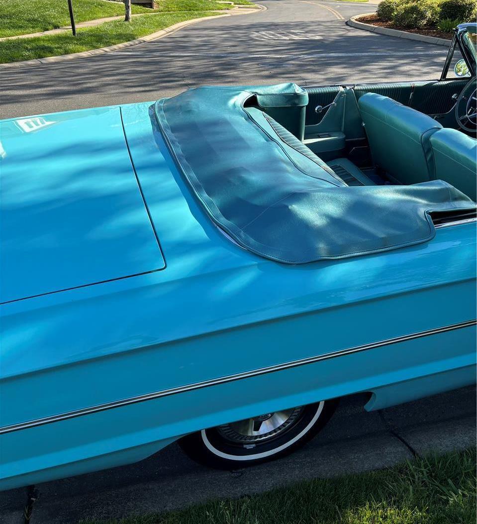 Ford Galaxie Convertible Top Boot with Concealed Snaps 1964