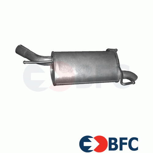 VAUXHALL CORSA C HATCHBACK 1.7 D 100HP 2003-2006 Exhaust Rear Silencer - Picture 1 of 1