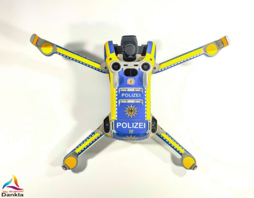 DJI MINI 4 PRO - SKIN - DESIGN: POLIZEI* + 10x Akku- sowie DJI RC2 + RC-N2 Folie - Bild 7 von 9