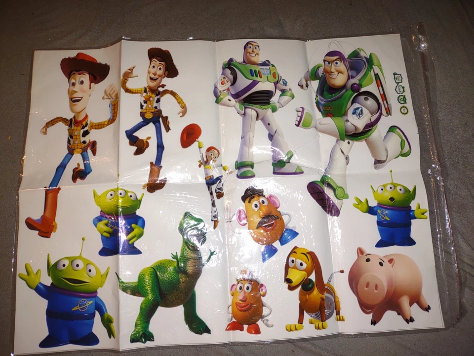Toy Story 2  (13) Piece Wall Decals New Woody Jessie Buzz Aliens & More Kids  - Image 2 of 4