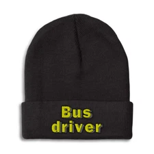 Beanies for Men Bus Driver Winter Hats for Women Acrylic Skull Cap 1 Size