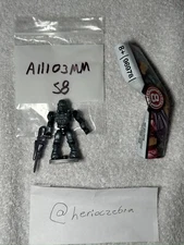 Mega Bloks Halo Series 8 Stealth Grey UNSC Spartan Soldier A11103MM