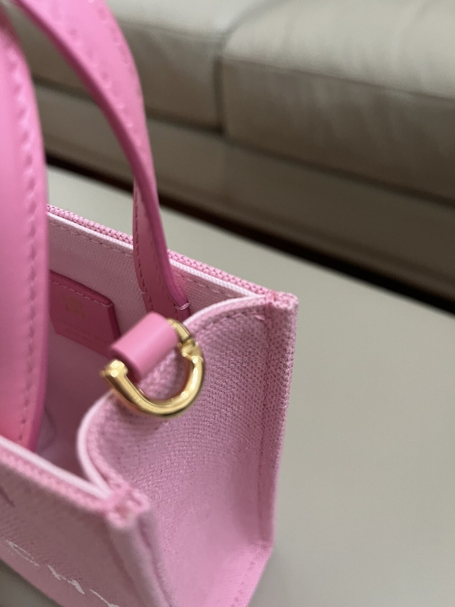 GIVENCHY Pink Mini G Tote Vertical shopping Bag leather