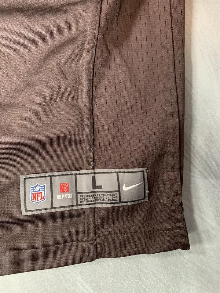 Camiseta deportiva Nike On Field de los Cleveland Browns Trent Richardson #33 de la NFL talla grande juvenil Foto 4 de 4