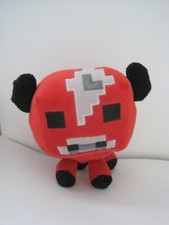 MOJANG Minecraft Plush Toy 2013 Red 6" GUC