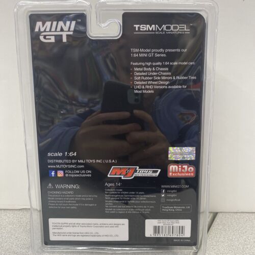 1/64 MINI GT HKS TOYOTA GR SUPRA 2020 TOKYO AUTO SALON MIJO EXCLUSIVES - Picture 2 of 2
