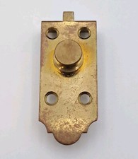 Antique/ Vintage Slide Cupboard Latch Semi-mortis Brass Door Lock Hardware