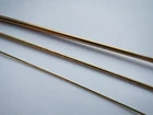 model makers brass bar rod shaft 1mm 1.5mm 2mm 2.5mm 3mm 4mm 4.75mm 1/8" 3/32"