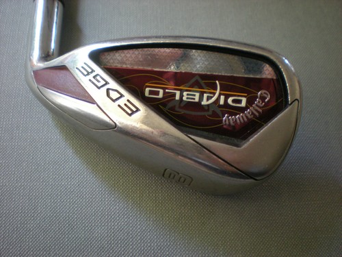 CALLAWAY DIABLO EDGE GRAPHITE SENIOR A-FLEX SINGLE IRON (Lie Angle 2* Flat) - Picture 8 of 13