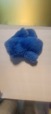 Cat  Jack Girls' Faux Fur Fuzzy Mittens - Blue - New