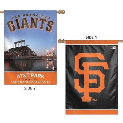 San Francisco Giants WinCraft 12" X 18" Star Wars Mandalorian Double Sided Garden Flag - View #6