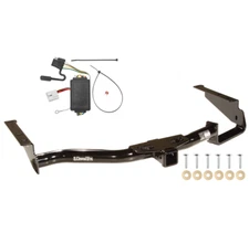 Trailer Tow Hitch For 04-07 Toyota Highlander All Styles w/ Wiring Harness Kit